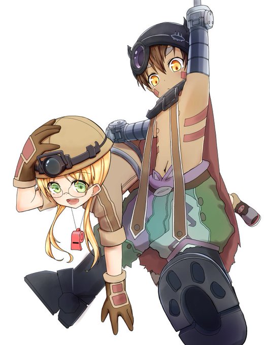 やっとレグリコ描けた・・・ #メイドインアビス 