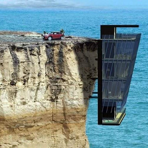 Indazakhan's tweet photo. تصميمات_مذهلة | منزل الجرف Cliff House بالولايات المتحدة الأمريكية #USA 
#هندسة #مهندس #هندسة_مدنية #engineering #civilengineering https://t.co/SKacneRIIR