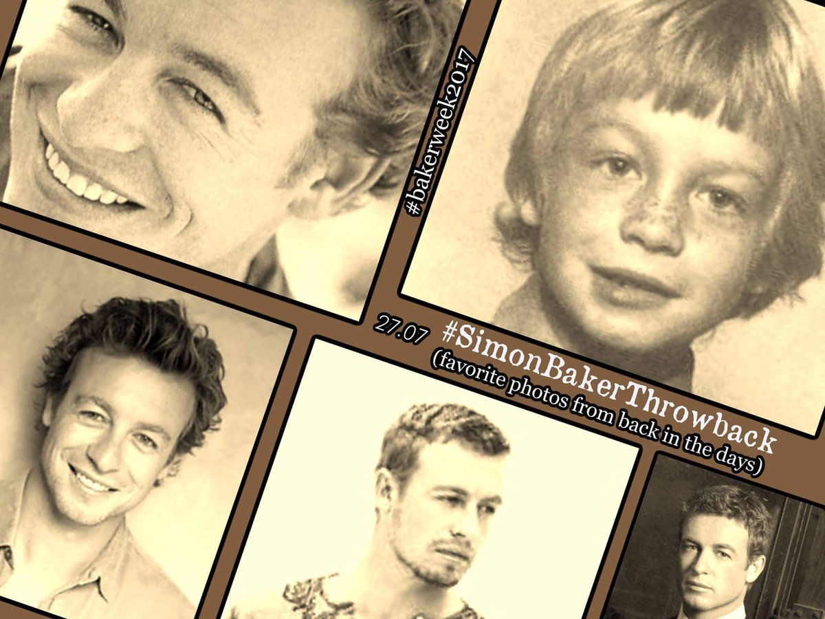 BakerWeek's tweet photo. #Bakerweek2017 continues with
#SimonBakerthrowback Thursday π€
It's completely up to you what you would like to share
#SimonBaker
#Bakerweek https://t.co/cBg8gYedrl