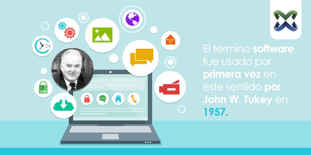exodata_jbp's tweet photo. El término software fue usado por primera vez en este sentido por John W. Tukey en 1957. https://t.co/aqzbaixGZx  #TeamExodata #imagen #TBT https://t.co/B8J5vze286