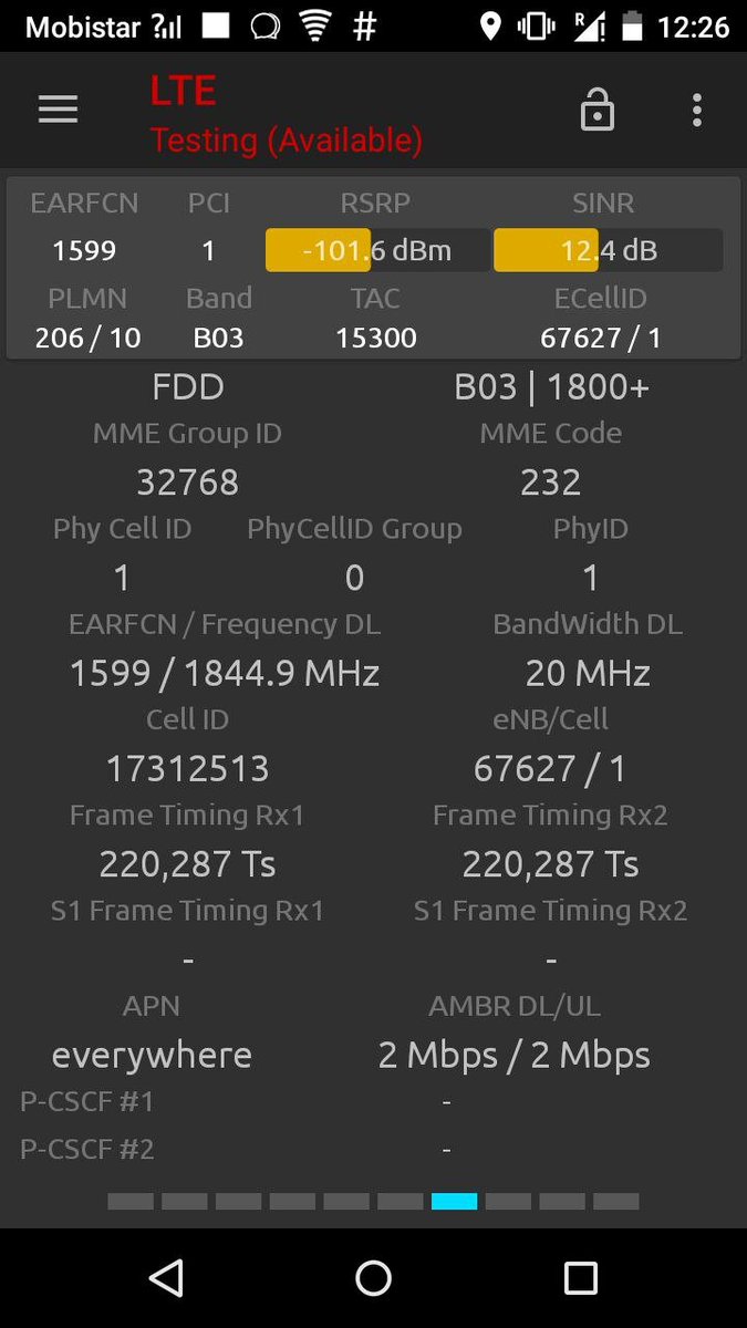 mastexploration's tweet photo. @Gabeuk It's odd. One of my prepay SIMs is very clearly 2mbps AMBR but I got 152mbps DL on a different prepay 5GB data SIM. https://t.co/qbm0ChSujO