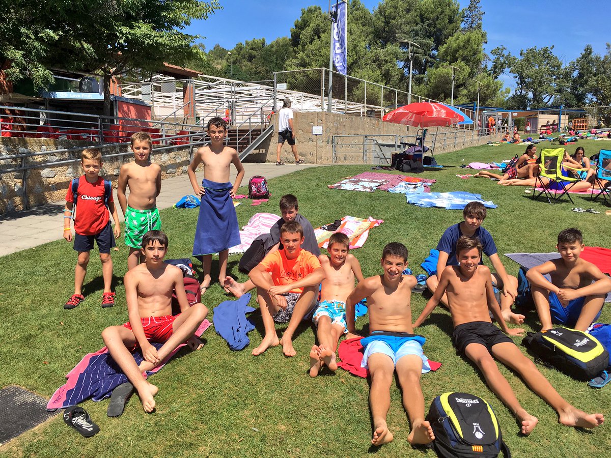 CampusCESN's tweet photo. Dia a #LaBassa 🏊🏽🏊🏻‍♀️🤽🏽‍♂️💦pels jugadors de l'últim torn de #CampusBàsquetMasCarol 
Demà, All-Star i cloenda per rematar un gran estiu! https://t.co/j4PuFSuMXx
