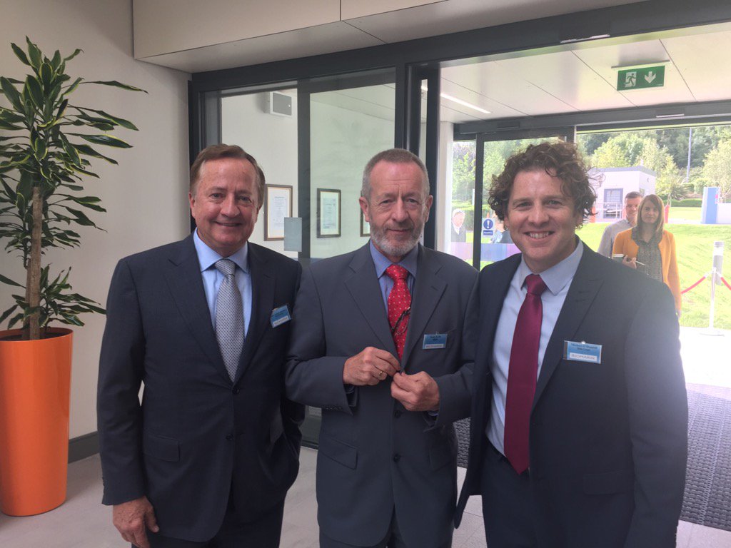 SeanKellyMEP's tweet photo. Official opening of expanded @BioMarin facility at Shanbally, Co. Cork.Fab. products for rare diseases like Battens. https://t.co/b6hvqwSuXP