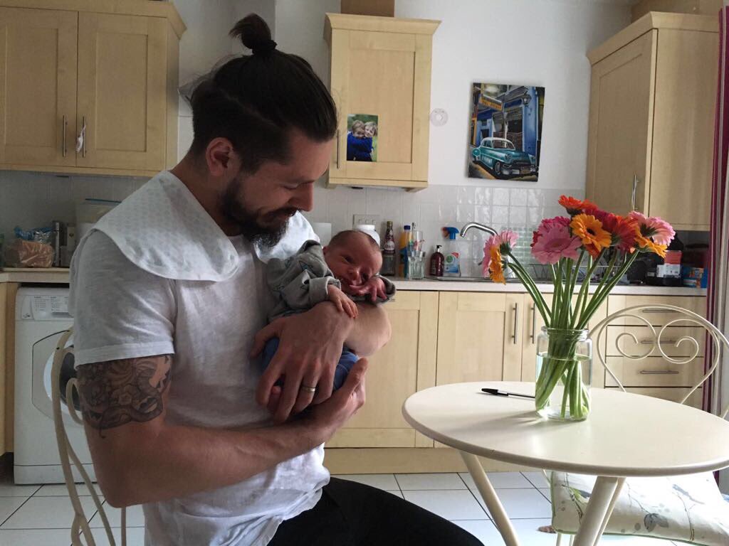 Mumlin, not just for mums! #dad #twindad #fatherandson #baby
