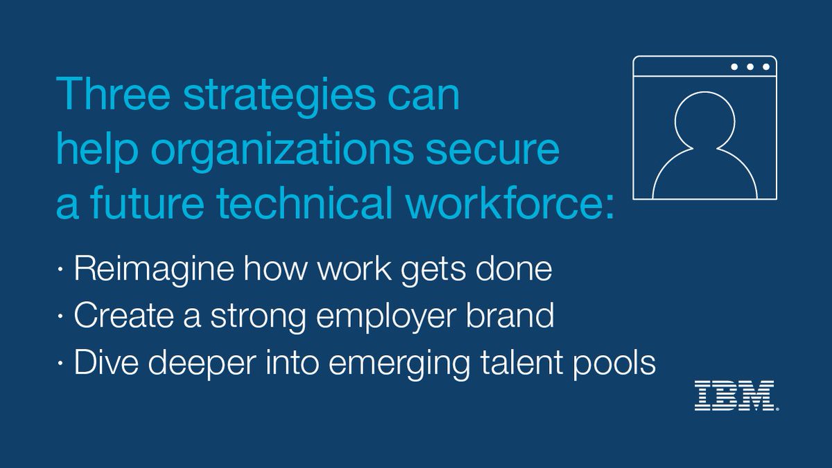 The #skillsgap is making it harder for companies to fill #tech jobs. Learn how orgs can find the right employees: ibm.biz/techworkforce