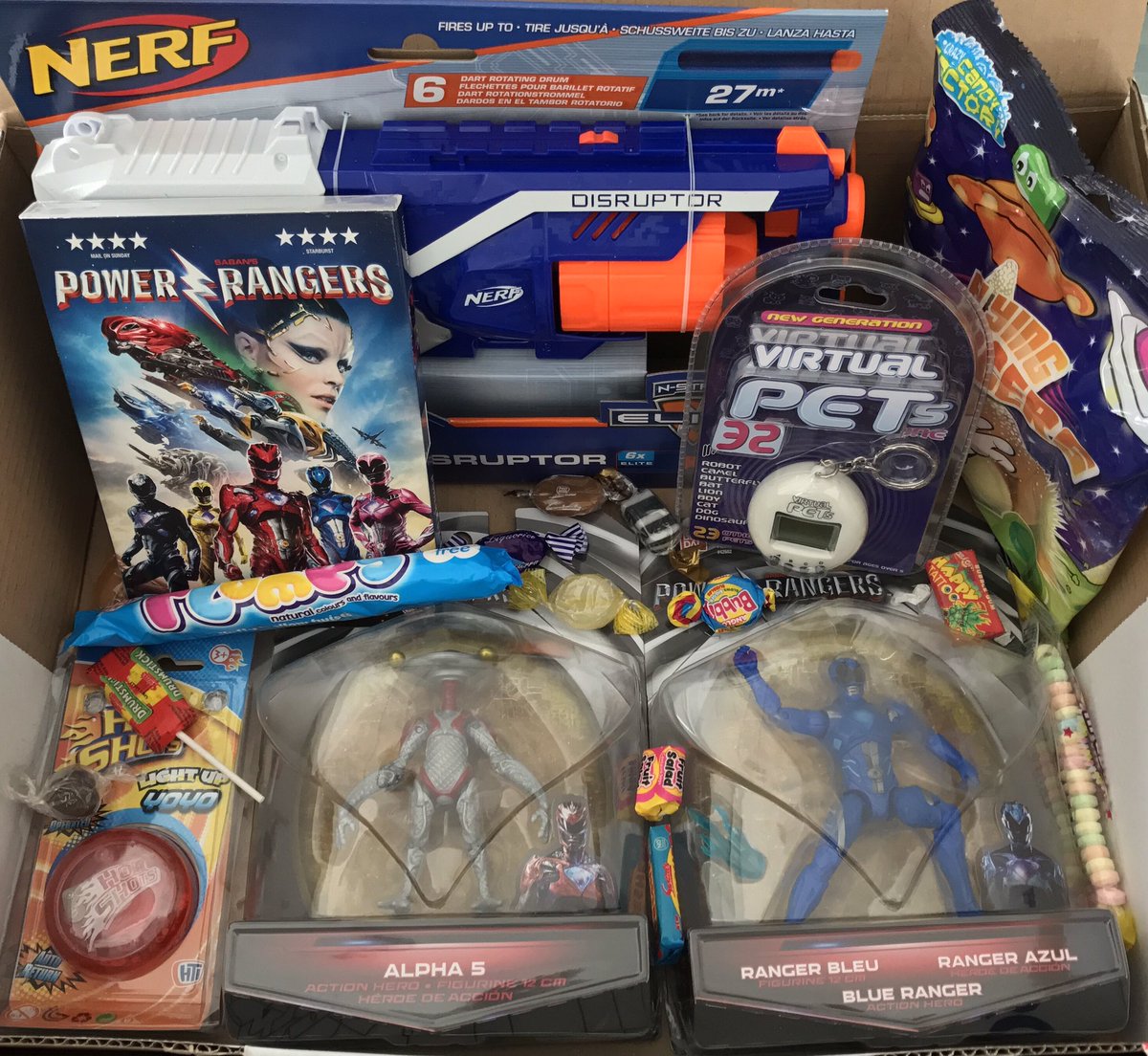 BRB while we get no work done today thanks to this #PowerRangers '90s nostalgia pack 😍 The film is out on DVD and Blu-ray on Monday July 31!