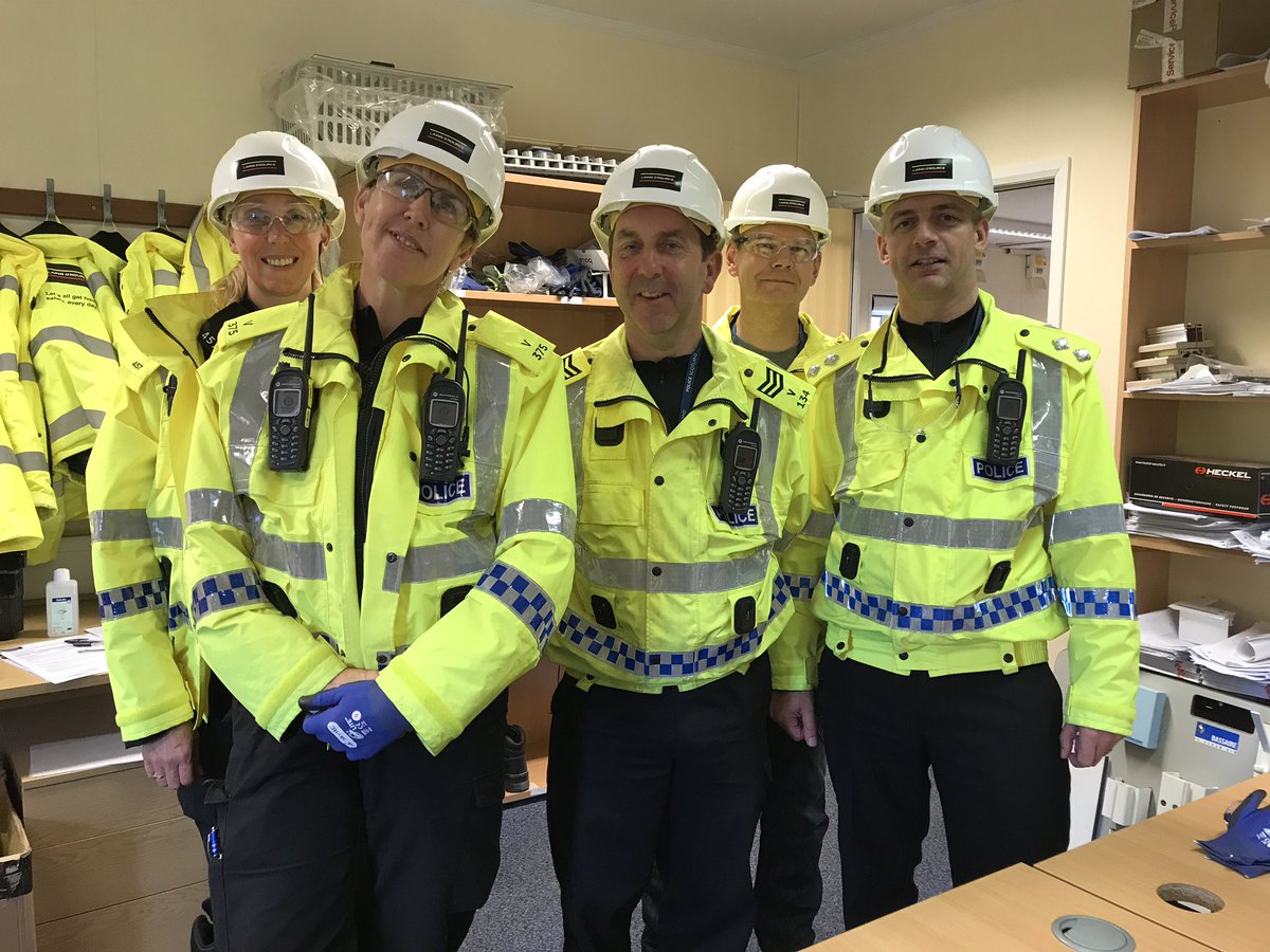 NithsdalePolice's tweet image. #Dumfries Community Officers on a site visit to New #DGRI. Checking out the new beat for our two dedicated hospital Officers
