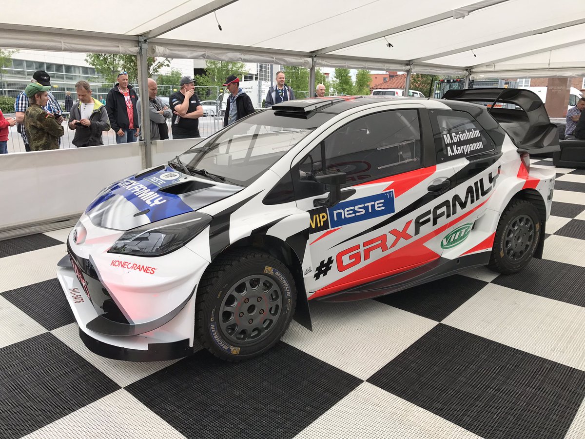 Rally Plus編集部 ラリープラス イヌスケのホゲホゲwrc フィンランド日記 本日 マーカス グロンホルムがドライブするのは こちらのマシン マーカス カラーのトヨタ ヤリスwrc かなりカッコいい Wrcjp Wrc Rallyfinland Hogewrc Rally Plus編集部 ラリープラス イヌスケのホゲホゲwrc フィンランド日記 本日 マーカス グロンホルムがドライブするのは こちらのマシン マーカス カラーのトヨタ ヤリスwrc かなりカッコいい Wrcjp Wrc Rallyfinland Hogewrc