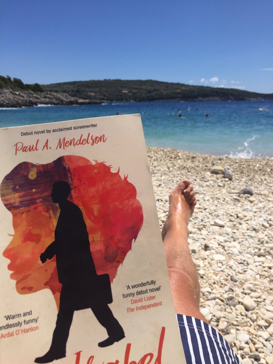 FridayFoodClub's tweet photo. Great book by @paulmendelson65 and the beach #inthematterofisabel https://t.co/7lQ53dcbKp
