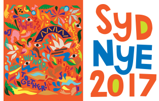 FireworksSydney's tweet photo. Sydney NYE 2017 logo #SydNYE https://t.co/aSL2lwlYBb
