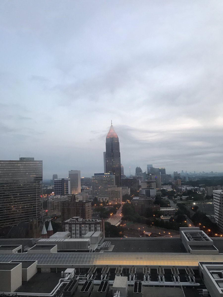 deeofNYC's tweet photo. Well, good morning Atlanta! ☀️ #pinkypromiseconference starts today. https://t.co/G65wsWOagt