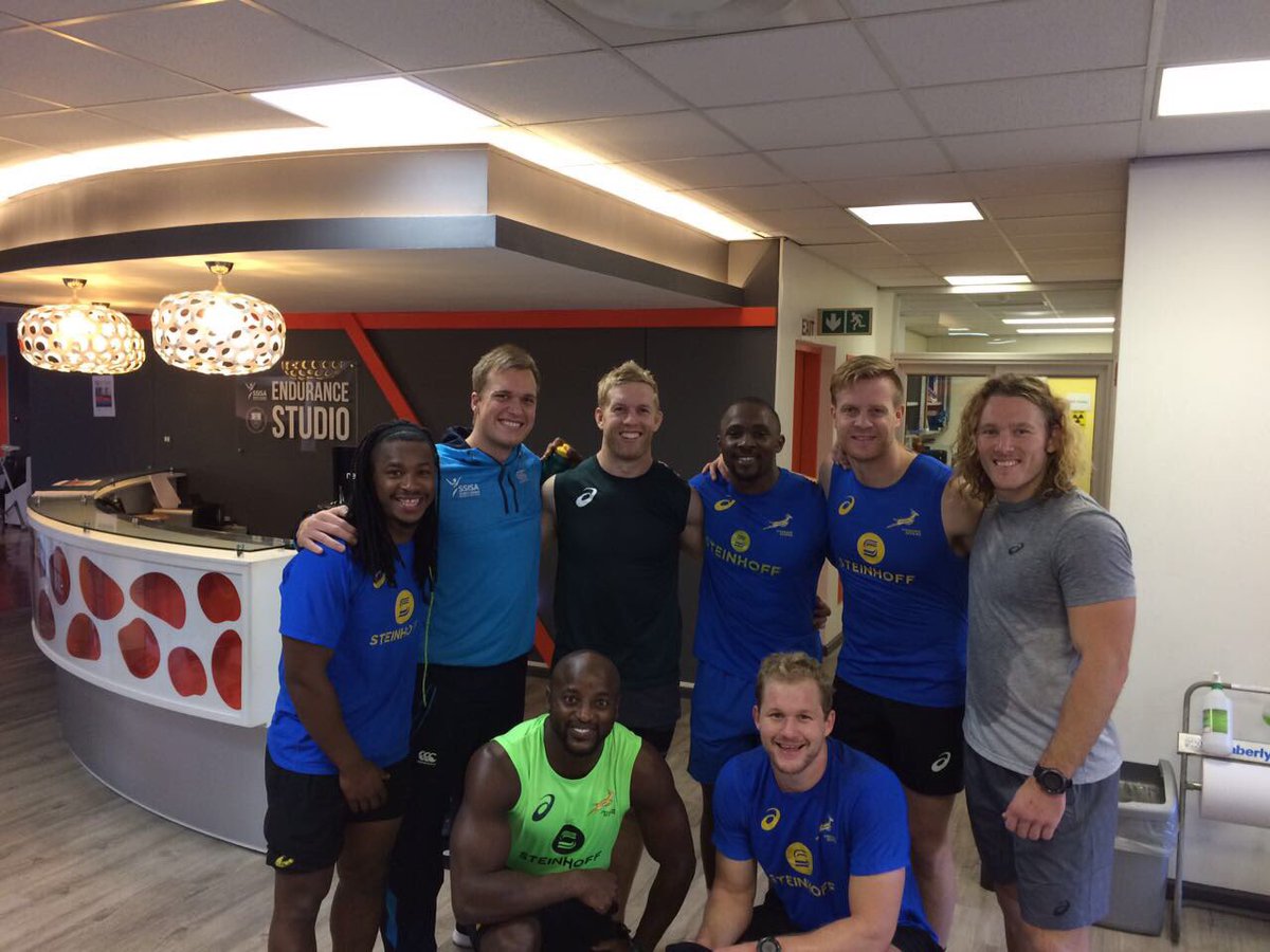 MikePosthumus's tweet photo. What a privilege having these boys in at the @Sportscience_sa Endurance Studio for some Grucox in their pre-season https://t.co/SwG5vjuN74