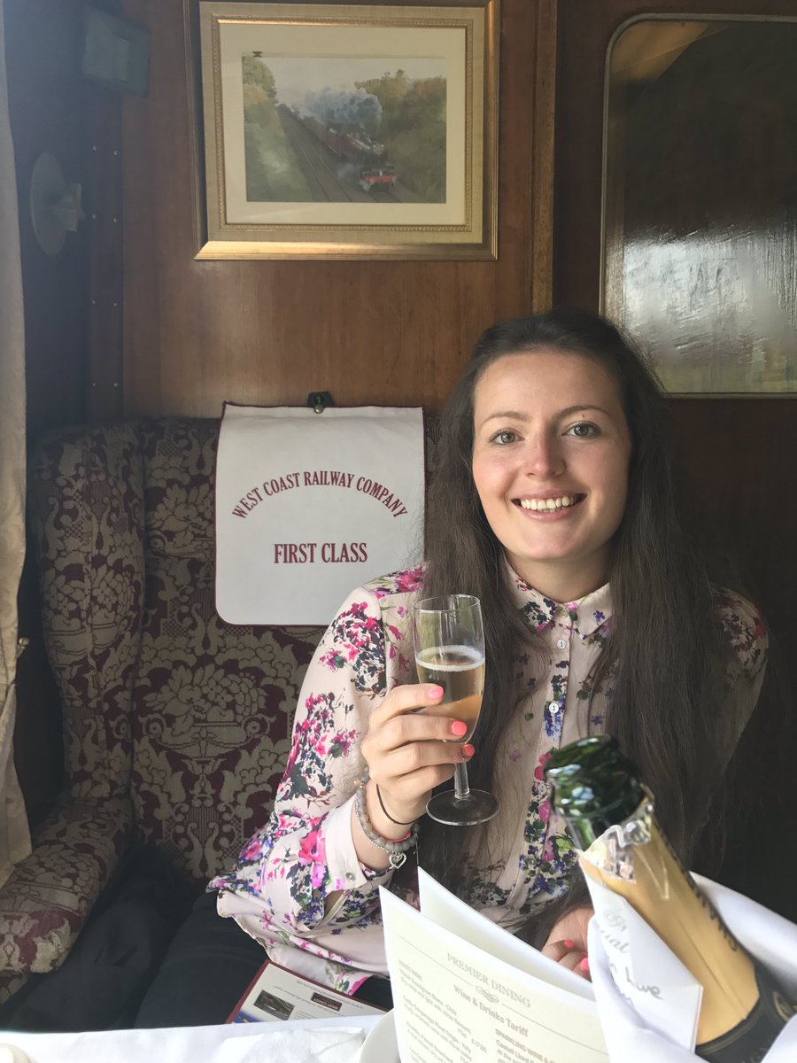 MrJohnStrange's tweet photo. Fantastic 1st leg of the journey with @renatastrange in #FirstClass @westcoastrail on their #Scarborough Spa Express #dayoff #TrainLuxury https://t.co/bisMt81xaH