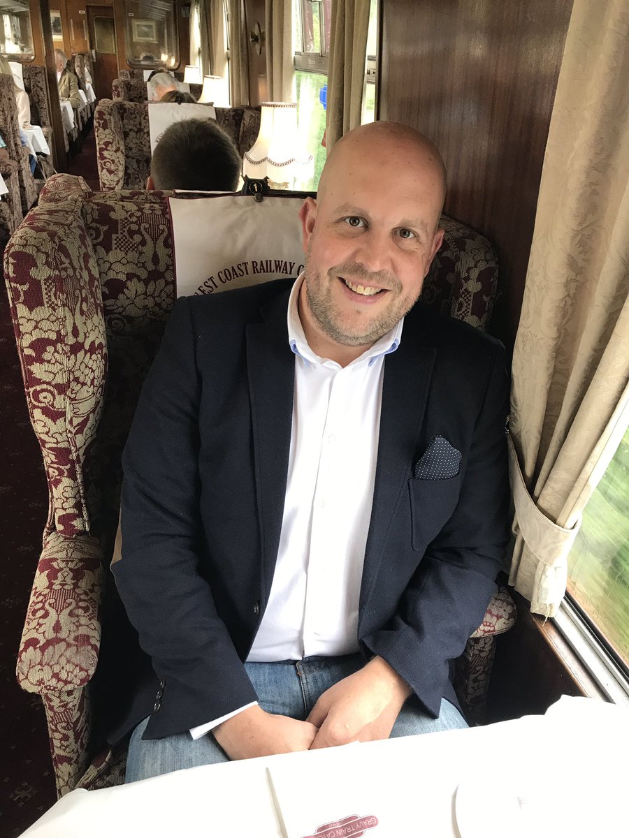 MrJohnStrange's tweet photo. Fantastic 1st leg of the journey with @renatastrange in #FirstClass @westcoastrail on their #Scarborough Spa Express #dayoff #TrainLuxury https://t.co/bisMt81xaH