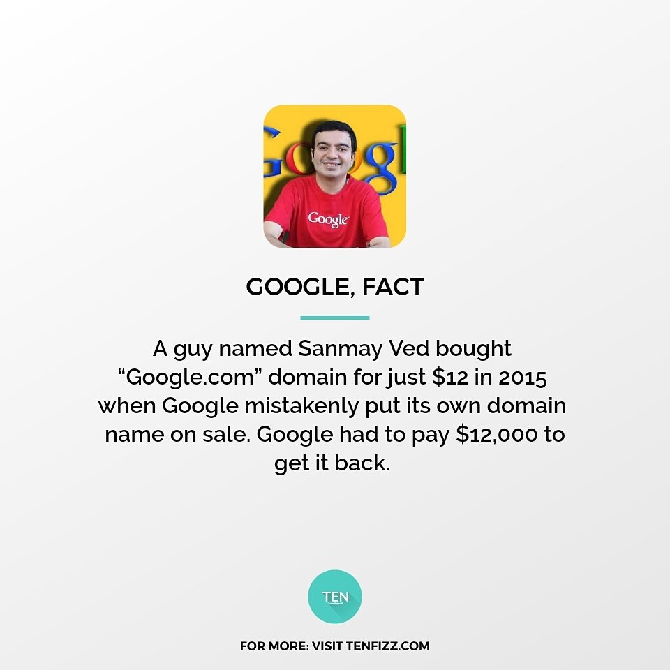 TEN_Youth's tweet photo. Meet @SanmayVed
#tenfizz #surprise #google #googlenews #fact https://t.co/Jp0f97syQw
