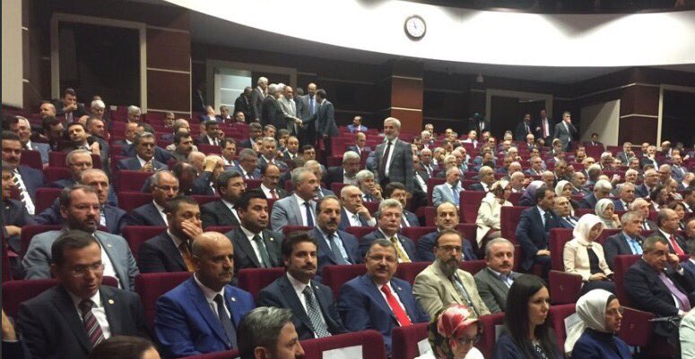recep_konuk's tweet photo. Genel Merkezimizde Cumhurbaşkanımız ve Genel Başkanımız Sn. @RT_Erdogan 'ın başkanlığında istişare ve değerlendirme toplantımızı yaptık https://t.co/JNSreqV2g5