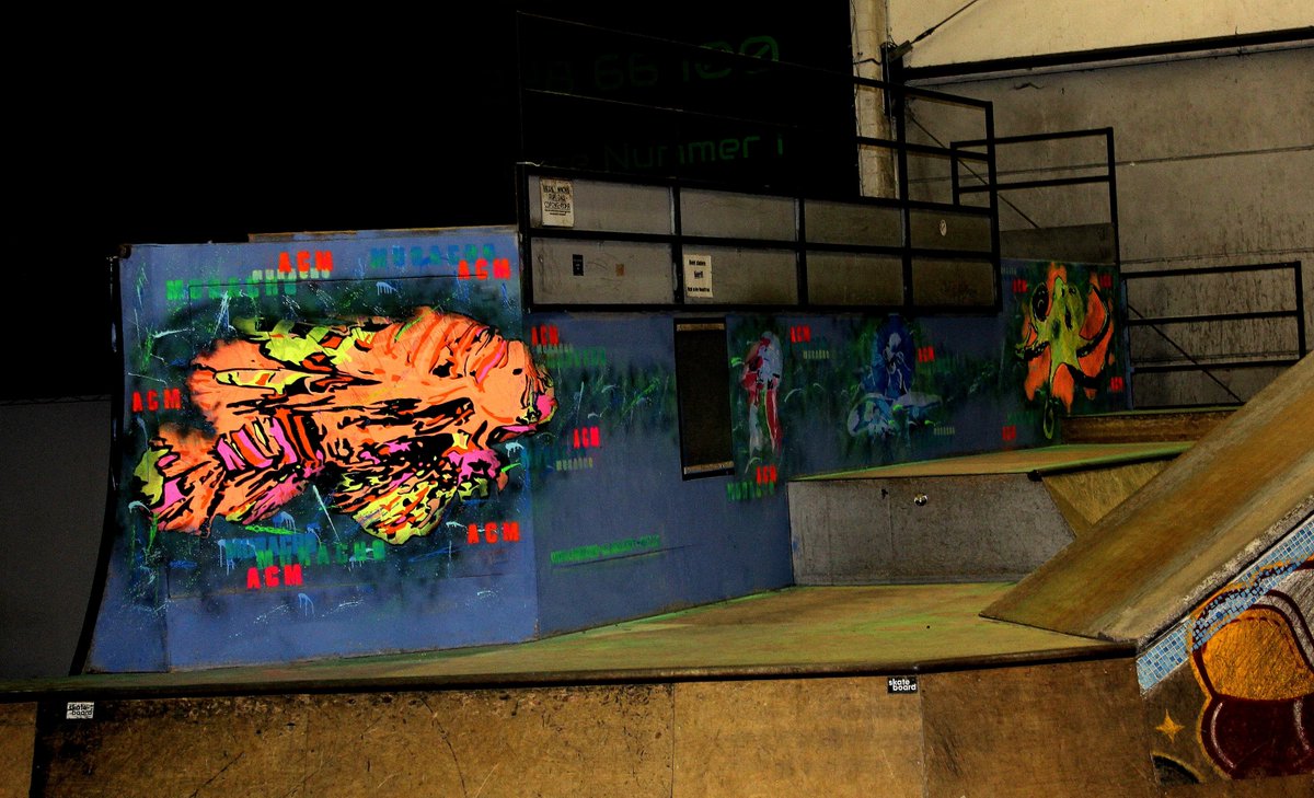 AMuracho's tweet photo. Muracho-Acm wall @ I Punkt Skateland (Hamburg,Germany)
#muracho #StreetArt #graffiti #ipunktskateland #bowl #bowldesign #skatedesign https://t.co/He36IxxFEl