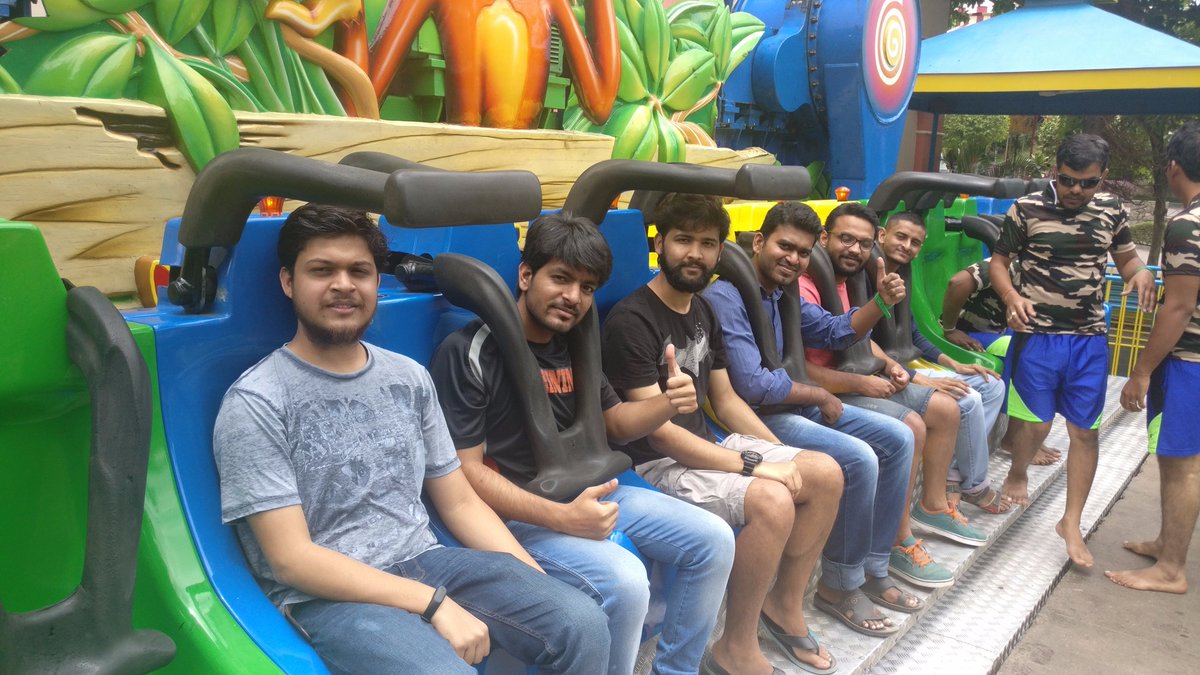 aircto's tweet photo. Because we believe in Work HARD and Play HARDER!! Team @aircto having a thrilling time at @Wonder_La &amp; @VapourBlr https://t.co/fVTHeFa9cP