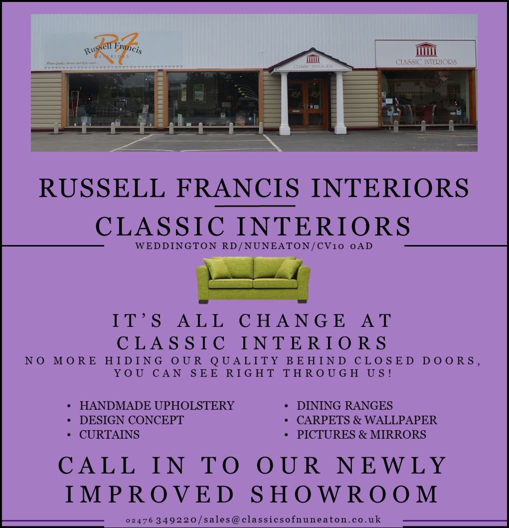 RFClassicInt's tweet image. It's all change at Classic Interiors, pop by and see our newly improved showroom! #Nuneaton #furniture #showroom