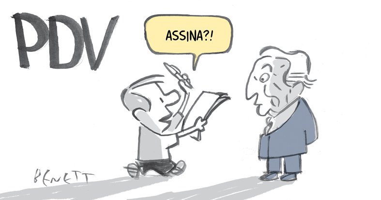 Benett_'s tweet photo. Charge de hoje na @folha > https://t.co/QkM6fQ14KM