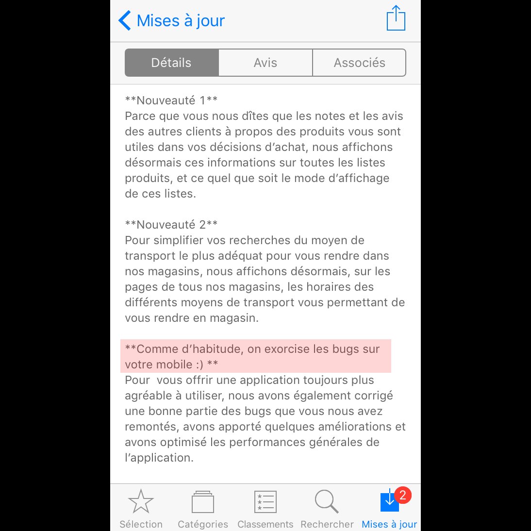 leroymerlinfr's tweet photo. Coucou @San37_ ! Défi lancé, défi relevé ! #AppUpdate #exorcisme #changelog https://t.co/TtNfOgJUEF