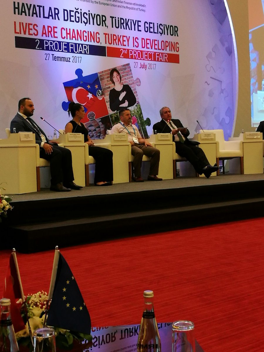 2. Proje Fuari'nda Tidbau Proje Koordinatorumuz <a href="/TufanAdiguzel/">Tufan Adıgüzel</a> Hocamizin da katilimiyla panel baslamak uzere. @IKG_PRO