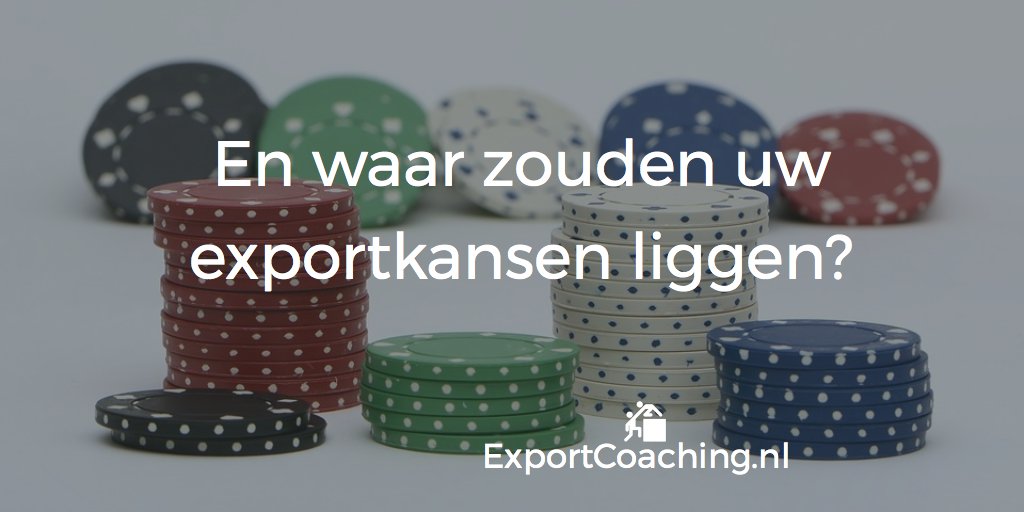 ExportCoachNL's tweet photo. #Ondernemen is kansen creëren... Dus, in welke #exportmarkten zou u kansen willen creëren? https://t.co/IDt0tJbDBc