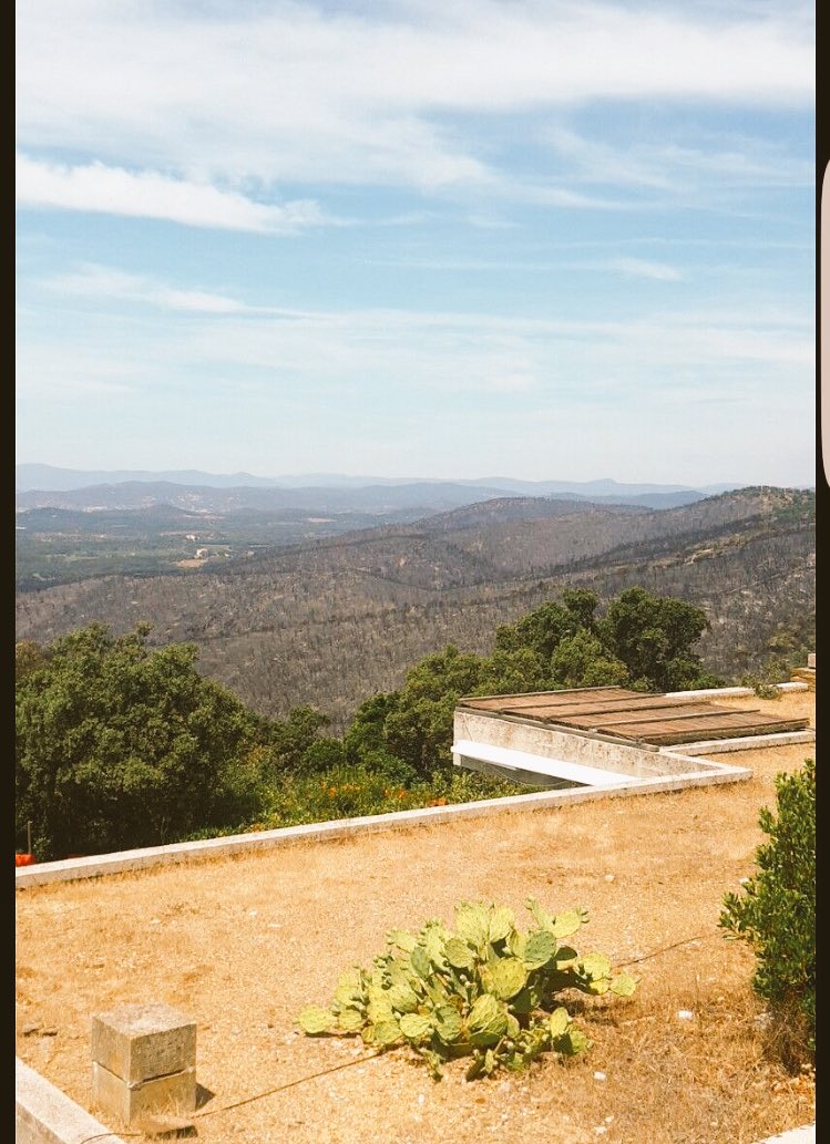 leaTrigaut's tweet photo. Vue des fourches au Gaou Benat  après les #FeuxDeForets... quelle tristesse mais merci aux pompiers car c'est pas passé loin... 🙏❤️ https://t.co/vYSZssoeJJ