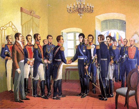 mixelan123's tweet photo. #27DeJulio 1822 sucede el #EncuentroDeGuayaquil entre el José de #SanMartin y Simón #Bolivar #Mixelan #Curiosipedia https://t.co/8heimIwzFx
