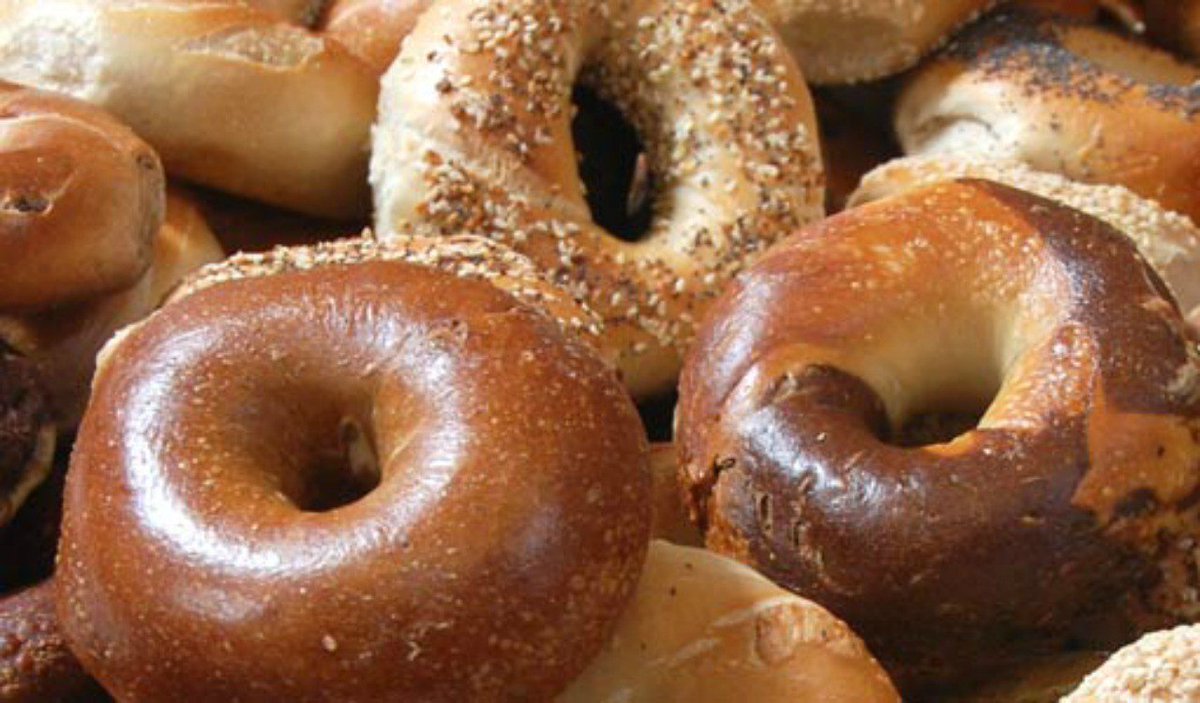 The early bird gets the #bagel! As always, our hours are 6:30 am to 2:00 pm!