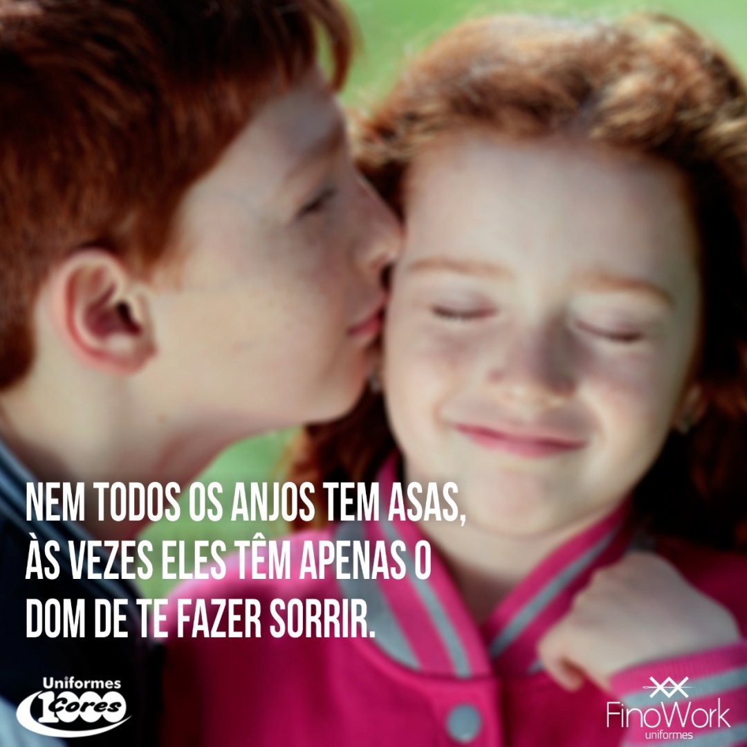 finowork finoworkuniformes milcores 1000cores frase frases bomdia anjo anjos amigo sorrir felicidade amigos namorado namoradapic