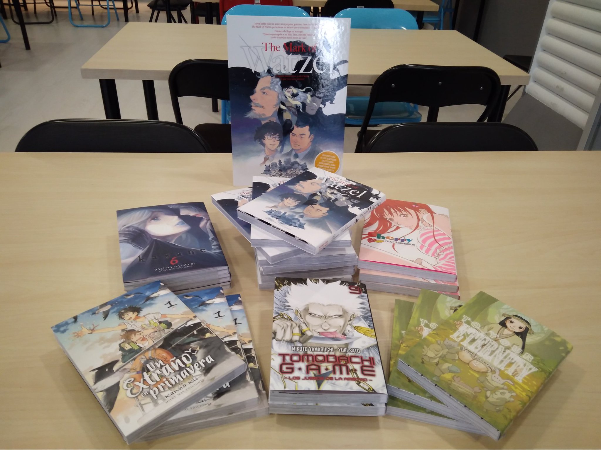 Hangar Rebelde Novedades De Mwediciones Ya En La Tienda Mirad Que Expositor Nos Ha Venido Del Manga The Mark Of Watzel Hangar Rebelde Novedades De Mwediciones Ya En La Tienda Mirad Que Expositor Nos Ha Venido Del Manga The Mark Of Watzel