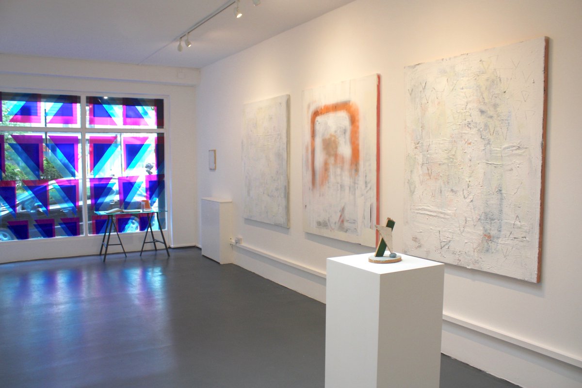 Sid_Motion's tweet photo. Today is the penultimate day of 'Colour, Order, System' @Sid_Motion • Open today until 6pm and tomorrow 12-6pm • Be sure not to miss it! https://t.co/YChFt4HTah