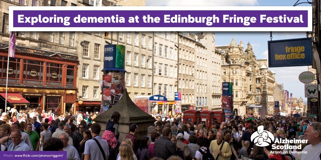 🎭 Check out our guide to exploring #dementia at the Edinburgh Fringe Festival this August. buff.ly/2v1Swnb #edfringe