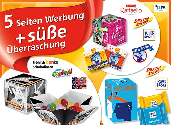 5 Sonnenseiten Ihrer Werbung! Mini aber doch Oho – die kleinen Werbe-Boxen in verschiedenen Formaten haben es im wahrsten Sinne des  Wortes