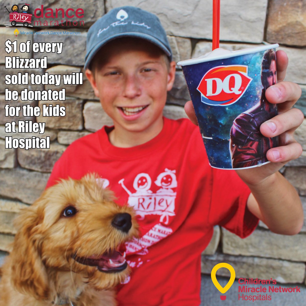 It's #MiracleTreatDay! Like and RT if you can't wait to enjoy a Blizzard today FTK. #DM4MiracleTreatDay