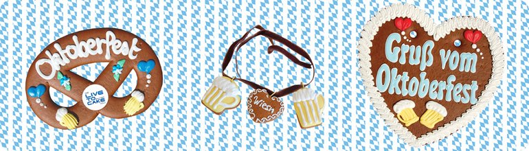 Für Oktoberfest präsentieren wir Ihnen individuelle Lebkuchenherzen und  leckere Spezialitäten aus einem einzigartigen Sortiment.