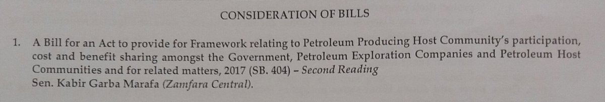 Welcome to a new Legislative day in the Senate. Senate President Bukola Saraki takes the official prayer, leads the chamber into today's proceedings.