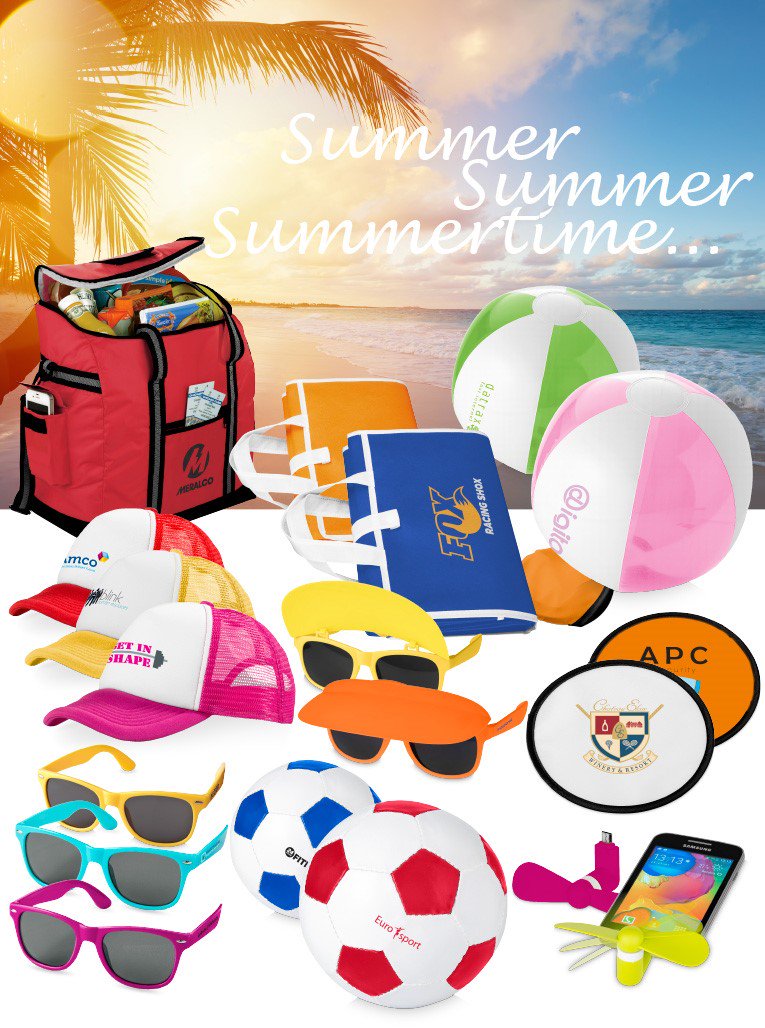 Feiern Sie den Sommer mit den heißesten Werbeartikeln...
Werbemittel mit Logo bedrucken. Anfragen an: info@werbedrehpunkt.de