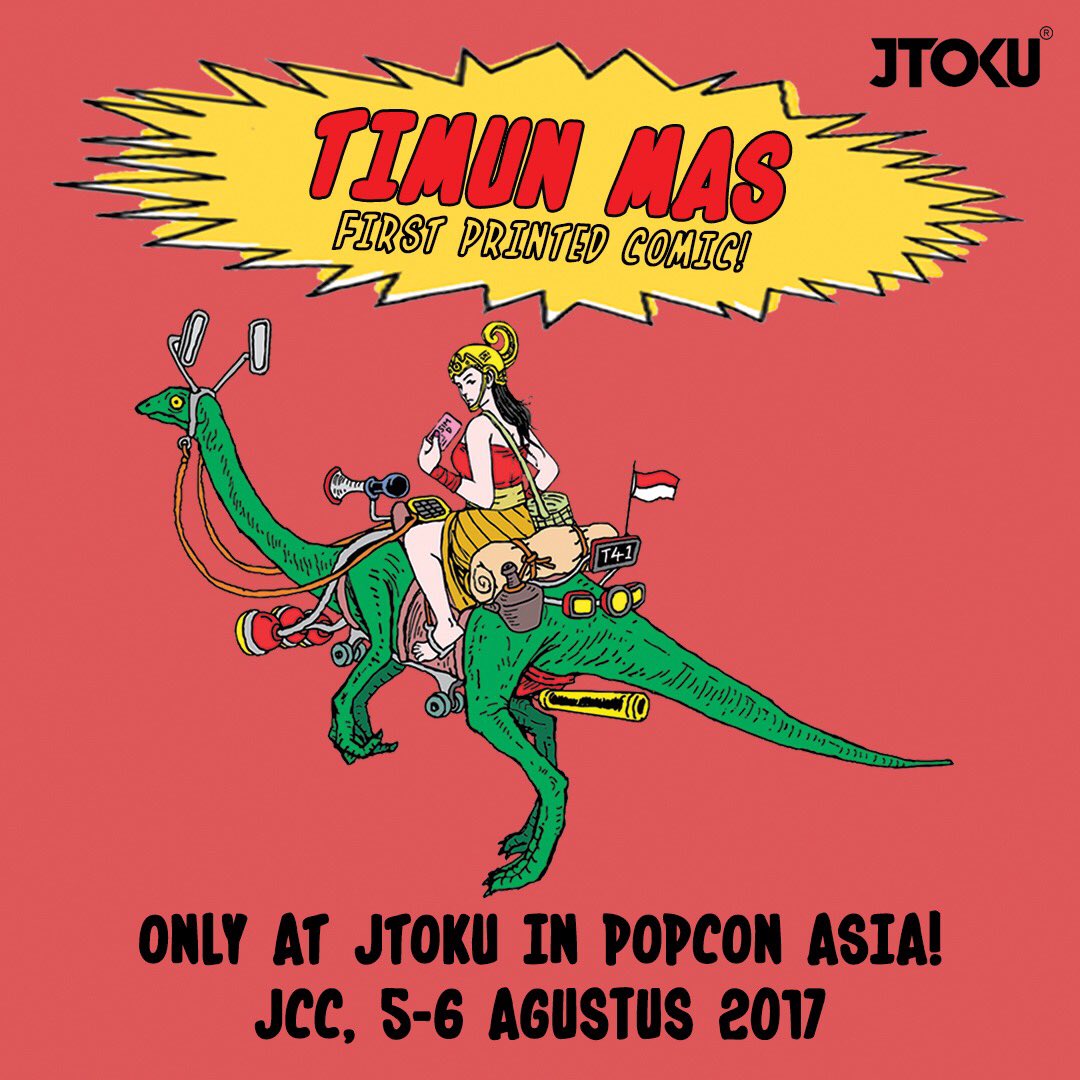 jtokuID's tweet photo. Dapatkan Timun Mas yang greget, kontroversial, dan lain daripada yang sama cuma di @PopconAsia! https://t.co/v48C8F0WWD