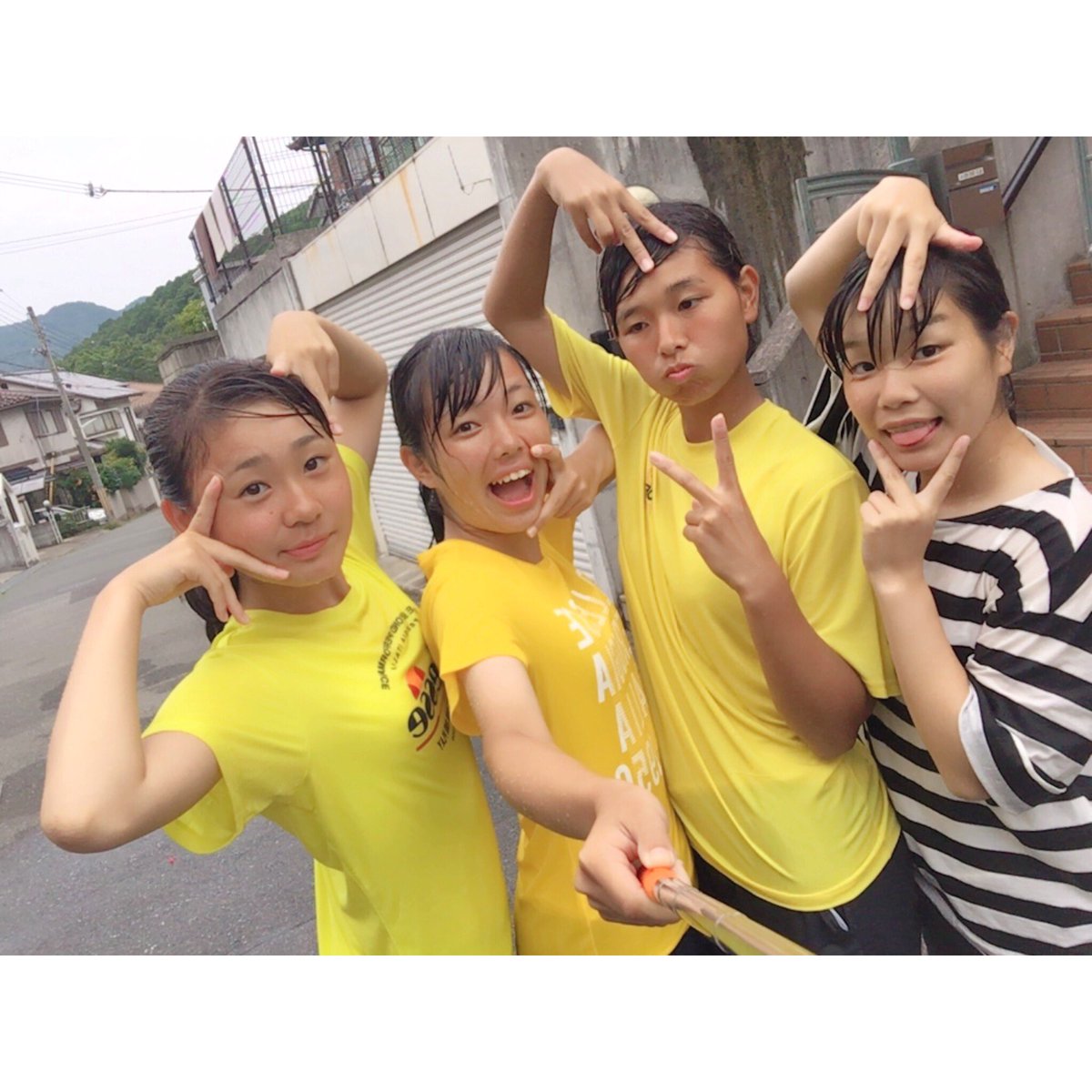 Moe 7 23 女テニで水風船 タノシカッタ Thank You