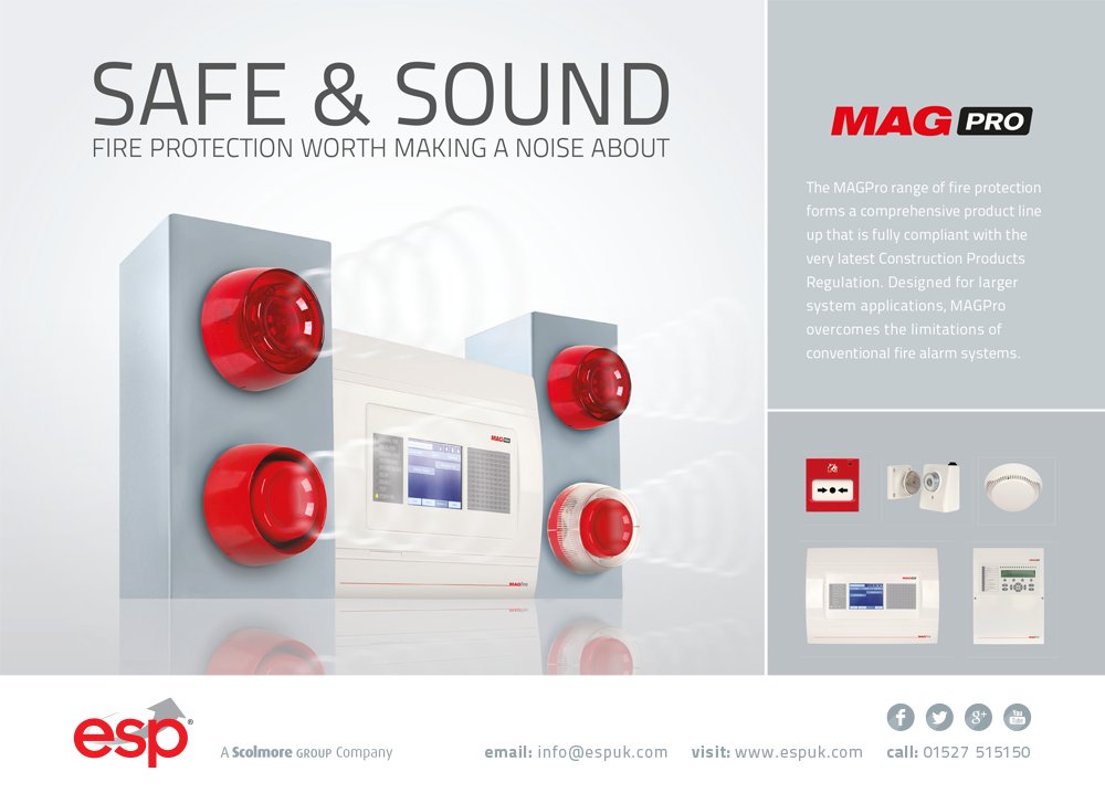 esp_uk's tweet photo. Safe & sound fire protection worth making a noise about! #commercial #magpro https://t.co/6N0MicmWSP https://t.co/bPpIai2wGo