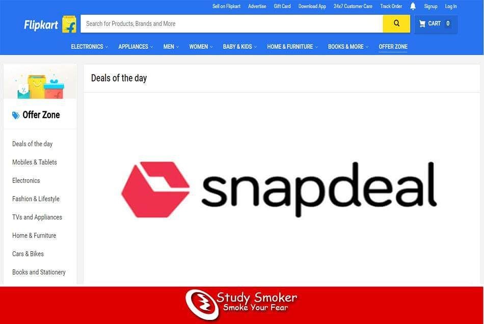 StudySmoker's tweet photo. Today's fresh deal.
#snapdeal
#flipkart
#studysmoker https://t.co/0e9f6KDKrh