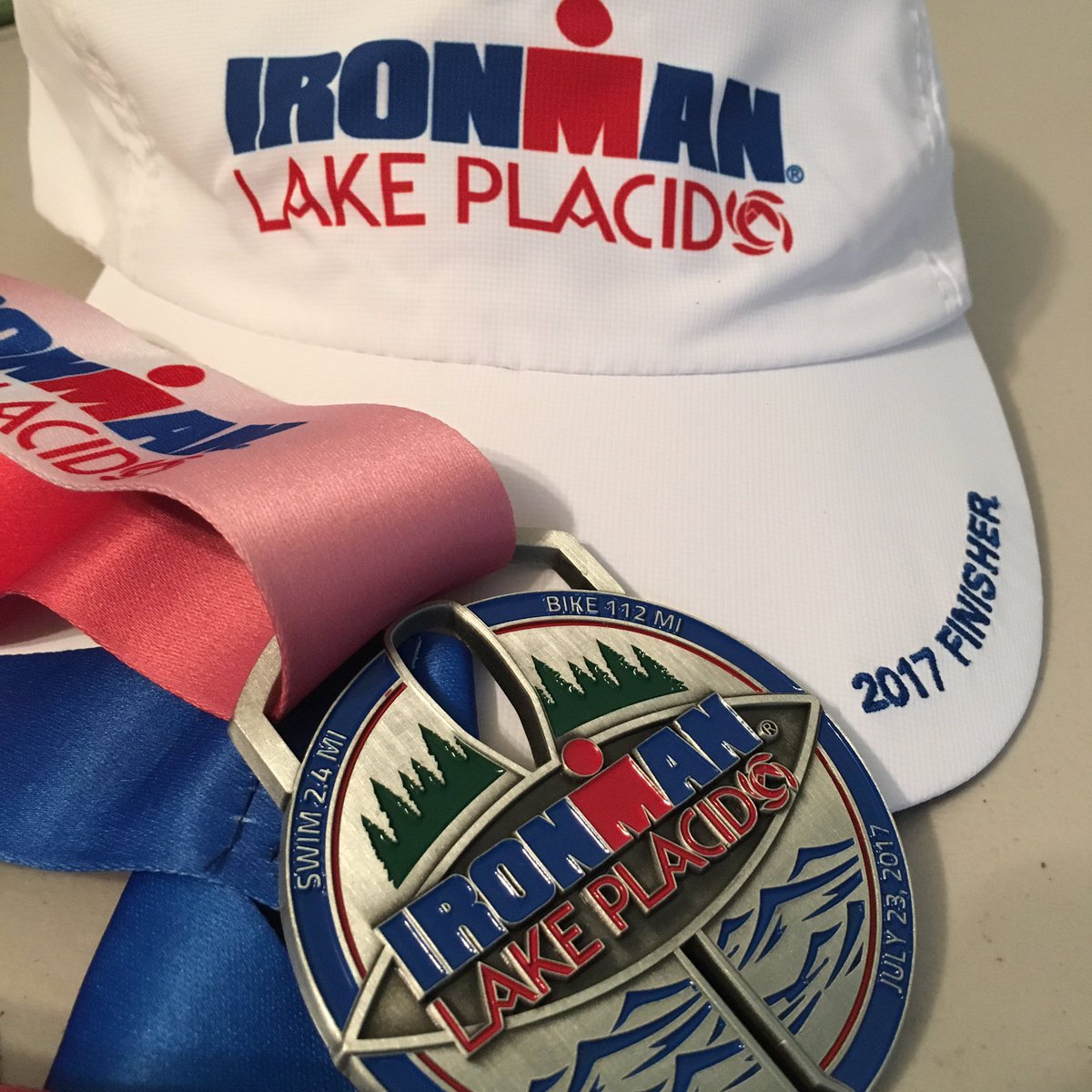 Runfari's tweet image. #tbt to the @IRONMANtri #LakePlacid event this past Sunday. Race report coming soon! #IMLP2017 #racecation