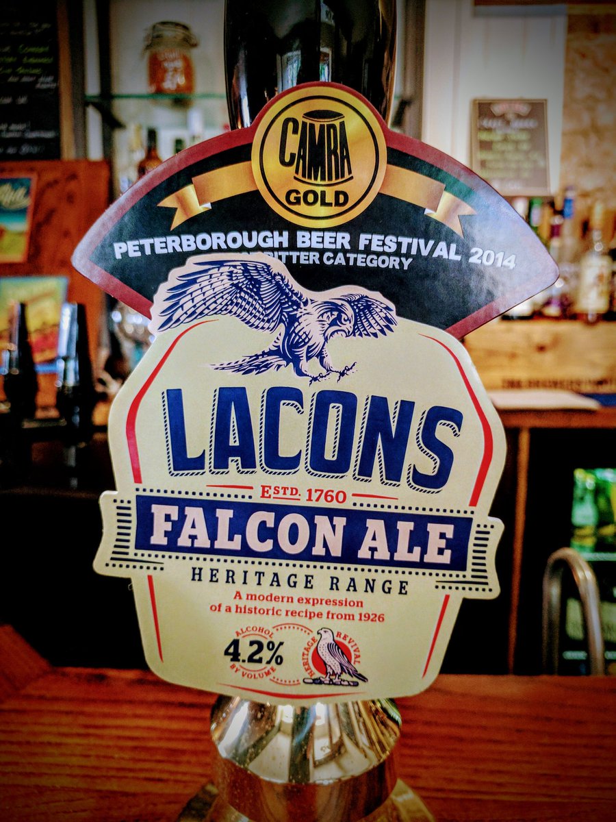 OKH_Buckby's tweet photo. Wonderful new guest ale on at OKH @LaconsBrewery @OKH_Buckby #realale #beer #everards #longbuckby #camra @Northants_CAMRA #Falcon https://t.co/LLRlbTusmO