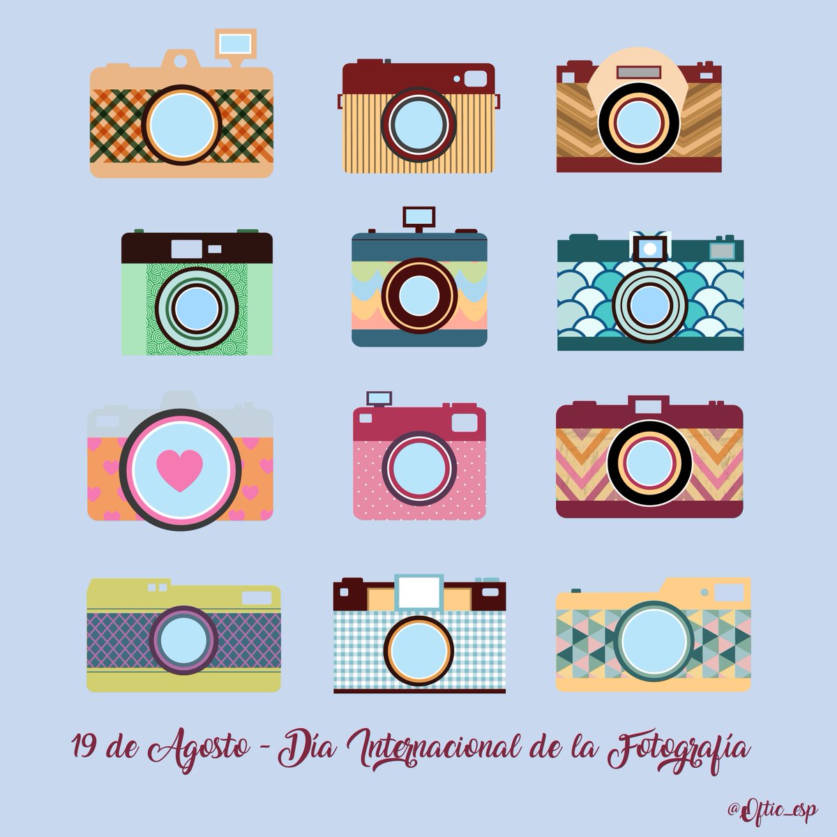 Oftic_esp's tweet photo. Hoy es el #diainternacionaldelafotografia  📸 #fotografia https://t.co/UKPCHR37bC