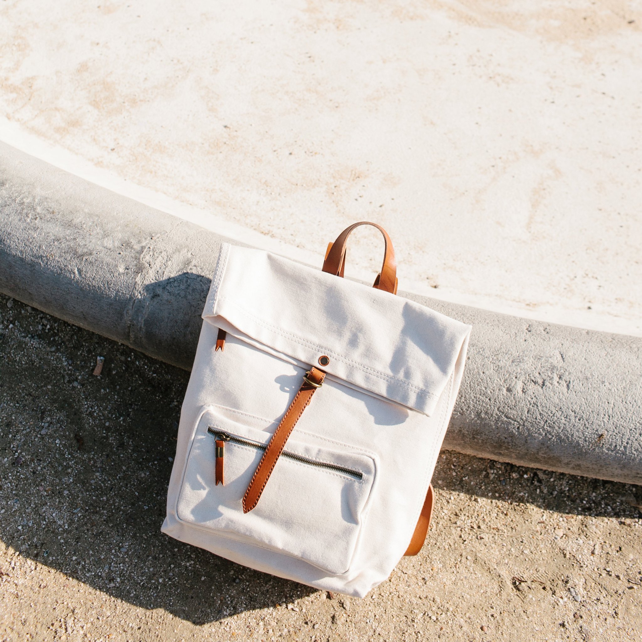 madewell canvas foldover backpack