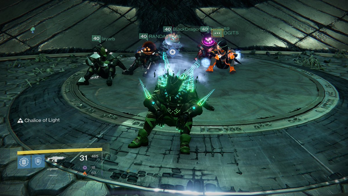 MidnightJonesin's tweet photo. Just had to give the #Crota featured weekly raid one more run! #DRPfam #RaidTards of Destiny #DestinyTheGame #RiseofIron https://t.co/BpQuBspkzM