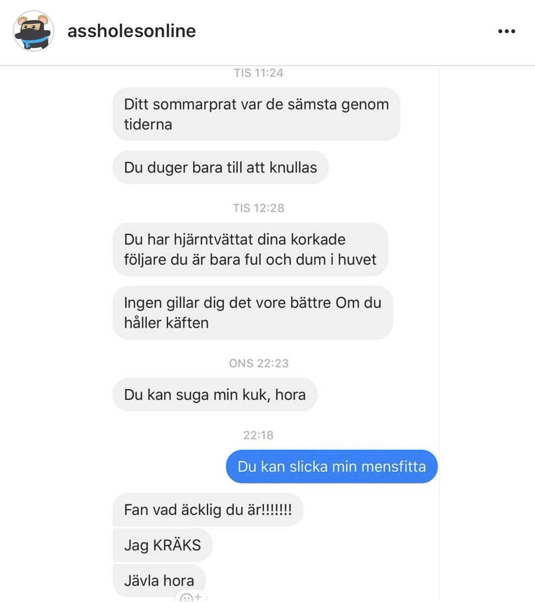 Tänk om vissa män vore lika äcklade av våldtäkt som de är av mens.