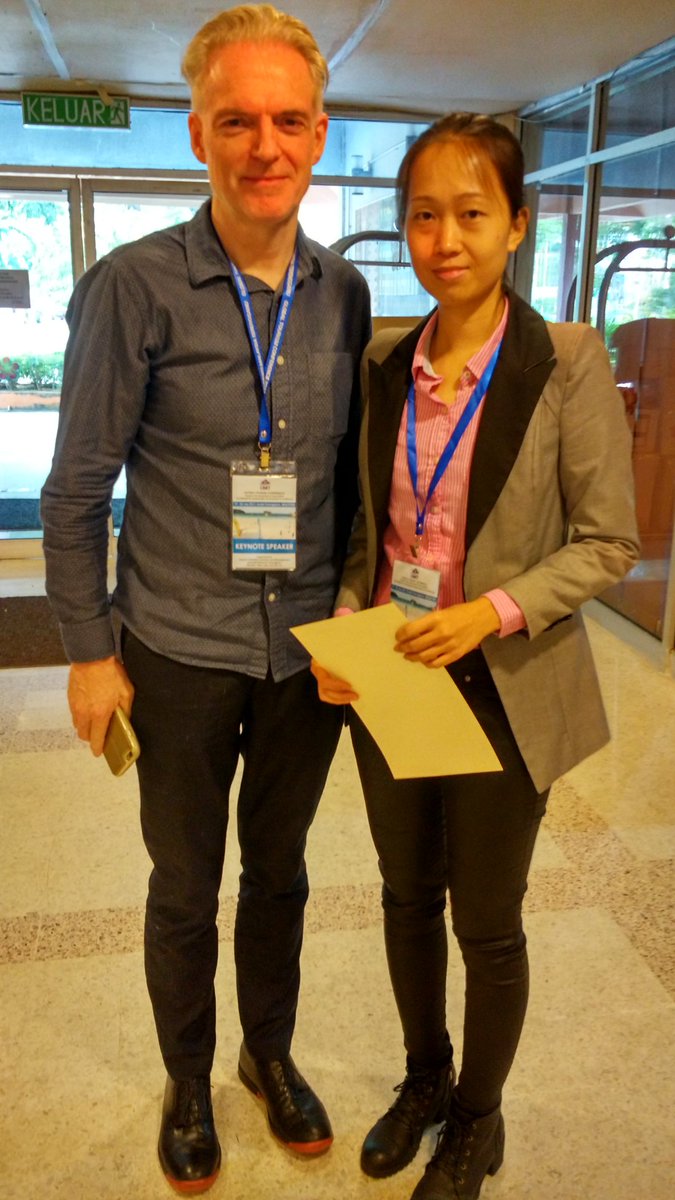siao_fui's tweet photo. I don't care how I look, because Prof. Brian King said "well done" twice 😍 https://t.co/J42NzW5nCF